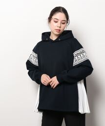 EZUMi | EZUMi（エズミ）レースコンビサイドプリーツパーカー/YEAW21CS01(パーカー)