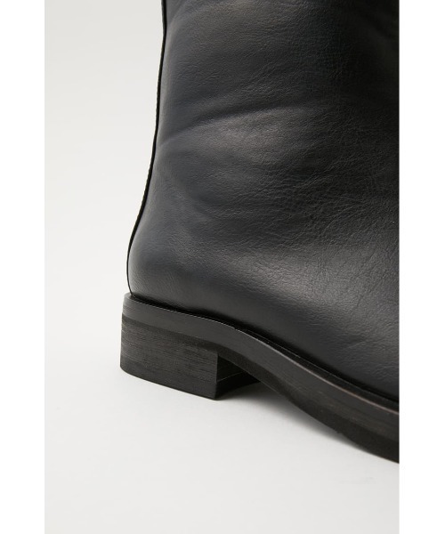 MOUSSY(マウジー)の「FLAT TOE SHORT ブーツ(ブーツ・レディース・ブラウン/ブラック・SMALL/LARGE/MEDIUM)」の20枚目の写真