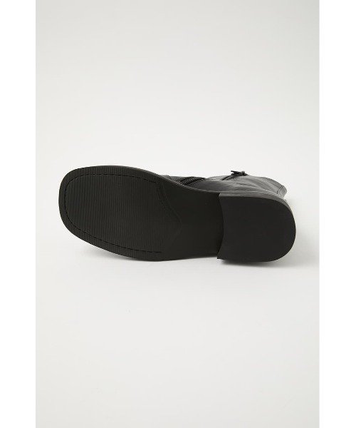 MOUSSY(マウジー)の「FLAT TOE SHORT ブーツ(ブーツ・レディース・ブラウン/ブラック・SMALL/LARGE/MEDIUM)」の19枚目の写真