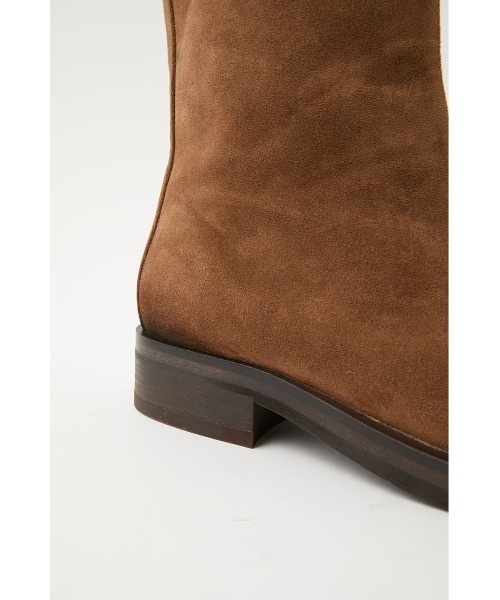 MOUSSY(マウジー)の「FLAT TOE SHORT ブーツ(ブーツ・レディース・ブラウン/ブラック・SMALL/LARGE/MEDIUM)」の21枚目の写真