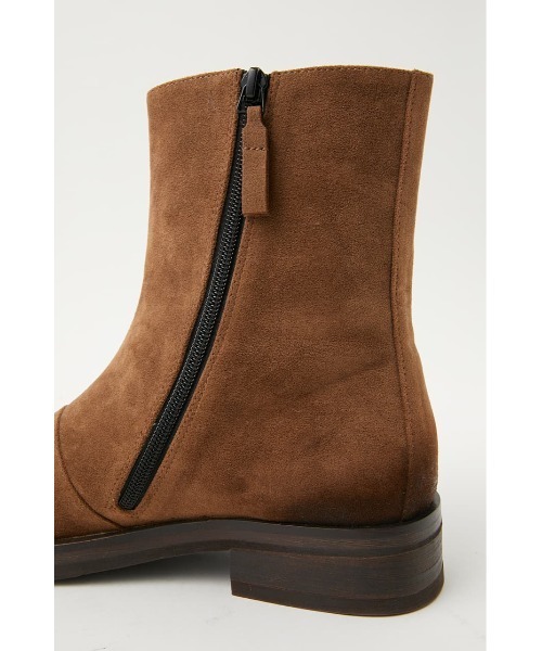 MOUSSY(マウジー)の「FLAT TOE SHORT ブーツ(ブーツ・レディース・ブラウン/ブラック・SMALL/LARGE/MEDIUM)」の22枚目の写真