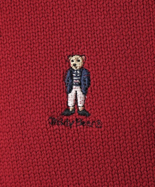 TeddyBear SPORTS BRAND(テディベアスポーツブランド)の「【Teddy Bear SPORTS BRAND×BAYFLOW】ニットプルオーバー(ニット/セーター・メンズ・レッド/イエロー/グリーン・MEDIUM/LARGE)」の9枚目の写真
