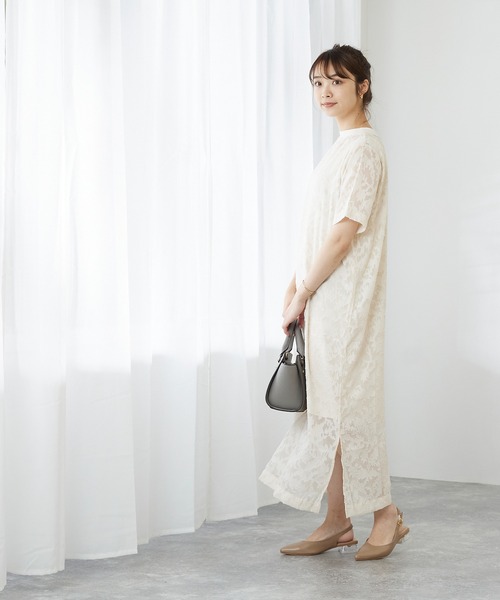 menue(メヌエ)の「スリングバック クリアミュールサンダル(パンプス・レディース・アイボリー/ブラック/グレイッシュベージュ・21.5cm/22.0cm/22.5cm/23.0cm/23.5cm/24.0cm/24.5cm/25.0cm/25.5cm/26.0cm)」の16枚目の写真