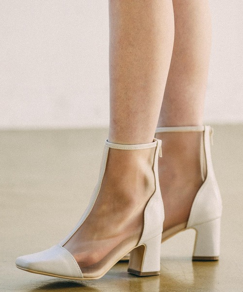 Andemiu（アンデミュウ）の「シアーショートブーツ266231（ブーツ・レディース・アイボリー/ブラック・SMALL/MEDIUM/LARGE）」の20枚目の写真