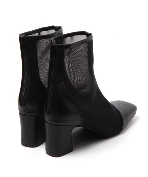 Andemiu（アンデミュウ）の「シアーショートブーツ266231（ブーツ・レディース・アイボリー/ブラック・SMALL/MEDIUM/LARGE）」の13枚目の写真