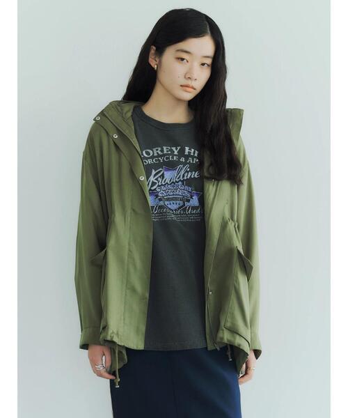 GARAGE OF GOOD CLOTHING（ガレージオブグッドクロージング）の「ショート丈ミリタリージャケット（ブルゾン・レディース・ブルー/カーキ/ベージュ・FREE）」の18枚目の写真