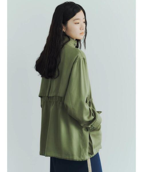 GARAGE OF GOOD CLOTHING（ガレージオブグッドクロージング）の「ショート丈ミリタリージャケット（ブルゾン・レディース・ブルー/カーキ/ベージュ・FREE）」の19枚目の写真