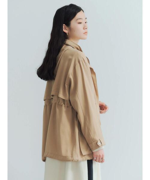 GARAGE OF GOOD CLOTHING（ガレージオブグッドクロージング）の「ショート丈ミリタリージャケット（ブルゾン・レディース・ブルー/カーキ/ベージュ・FREE）」の13枚目の写真