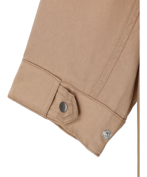 GARAGE OF GOOD CLOTHING（ガレージオブグッドクロージング）の「ショート丈ミリタリージャケット（ブルゾン・レディース・ブルー/カーキ/ベージュ・FREE）」の8枚目の写真