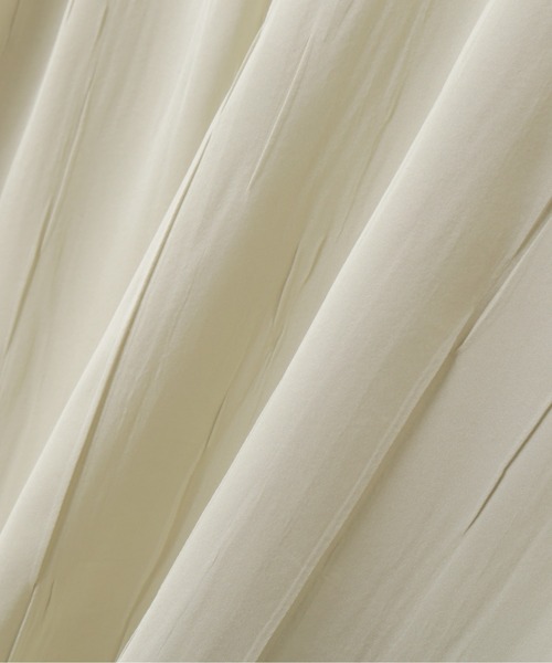 PROPORTION BODY DRESSING(プロポーションボディドレッシング)の「ワッシャーサテンリボンブラウス / 1212110305(シャツ/ブラウス・レディース・ダークグレー/ベージュ/ライトグリーン・SMALL/MEDIUM)」の15枚目の写真