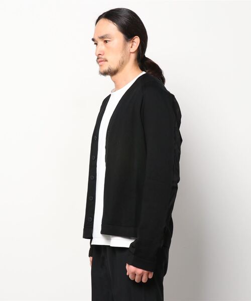 TRANSIT（トランジット）の「TRANSIT/トランジット/ｶｰﾃﾞｨｶﾞﾝ（カーディガン/ボレロ・メンズ・ブラック・MEDIUM/LARGE）」の2枚目の写真