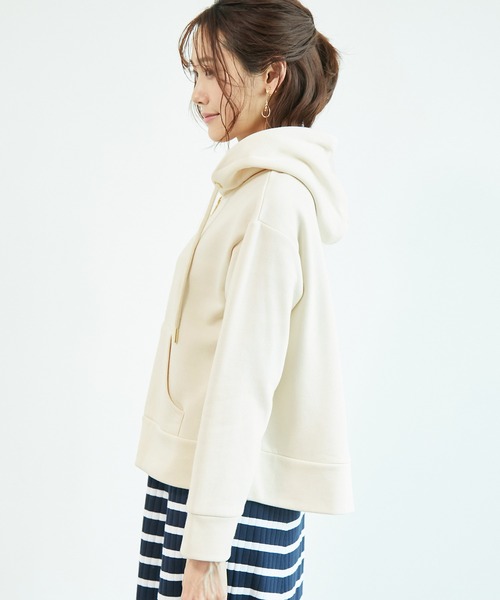 ROPE' PICNIC（ロペピクニック）の「裏毛ジップフーディー（パーカー・レディース・キナリ/パープル系その他/ピンク系その他2・38/40）」の5枚目の写真