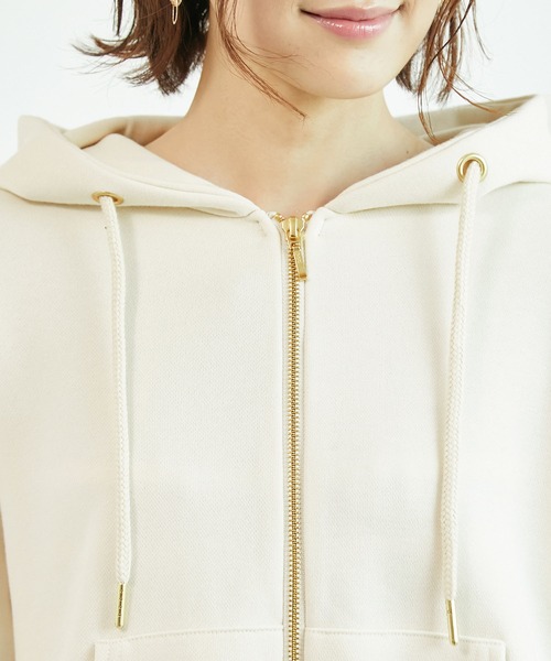 ROPE' PICNIC（ロペピクニック）の「裏毛ジップフーディー（パーカー・レディース・キナリ/パープル系その他/ピンク系その他2・38/40）」の7枚目の写真