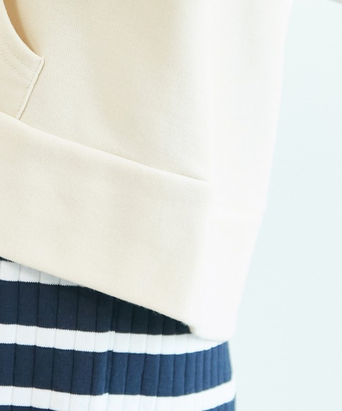 ROPE' PICNIC（ロペピクニック）の「裏毛ジップフーディー（パーカー・レディース・キナリ/パープル系その他/ピンク系その他2・38/40）」の10枚目の写真