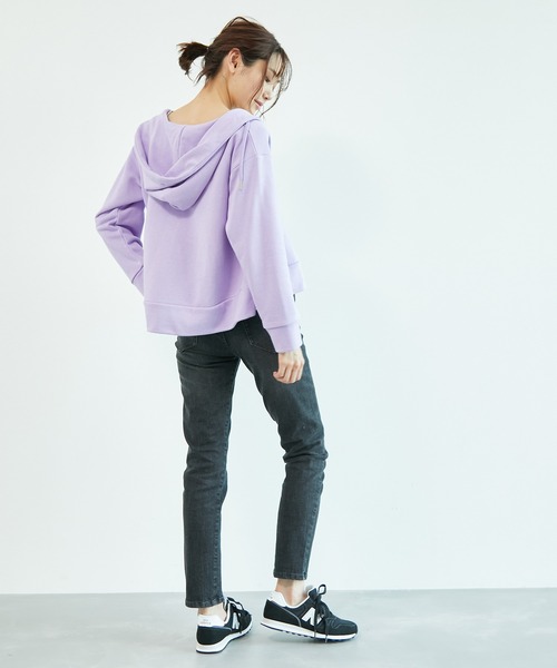 ROPE' PICNIC（ロペピクニック）の「裏毛ジップフーディー（パーカー・レディース・キナリ/パープル系その他/ピンク系その他2・38/40）」の17枚目の写真