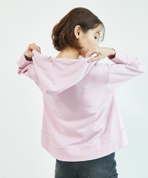 ROPE' PICNIC（ロペピクニック）の「裏毛ジップフーディー（パーカー・レディース・キナリ/パープル系その他/ピンク系その他2・38/40）」の19枚目の写真