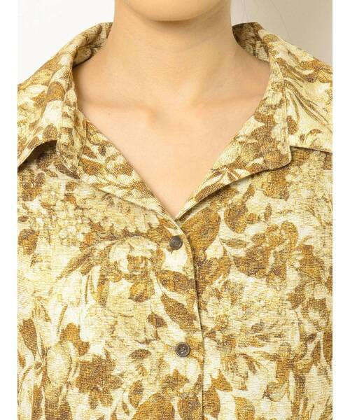 EMODA(エモダ)の「ウォールフラワーシャツ(シャツ/ブラウス・レディース・アイボリー/その他/グリーン・FREE)」の17枚目の写真