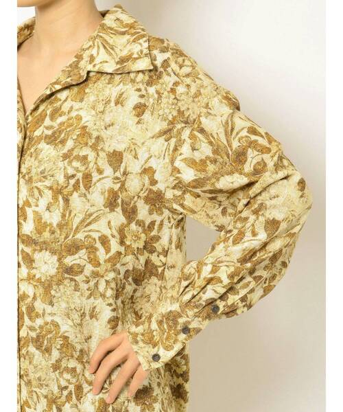 EMODA(エモダ)の「ウォールフラワーシャツ(シャツ/ブラウス・レディース・アイボリー/その他/グリーン・FREE)」の18枚目の写真