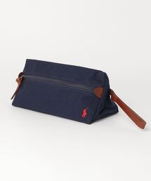 RRL ラルフローレン　ナイロンキャンバス　トラベルポーチ　カーキ RRL ラルフローレン ナイロンキャンバス トラベルポーチ カーキ