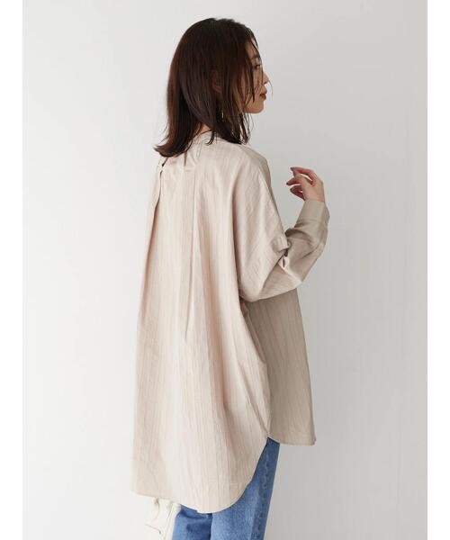 Furryrate(ファーリーレート)の「・furry rate ギャザーチュニック(シャツ/ブラウス・レディース・ベージュ/オフホワイト/ミント・FREE)」の20枚目の写真