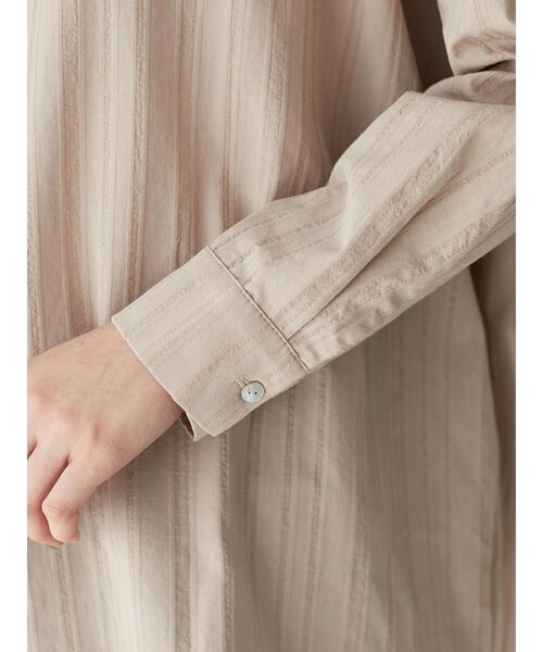 Furryrate(ファーリーレート)の「・furry rate ギャザーチュニック(シャツ/ブラウス・レディース・ベージュ/オフホワイト/ミント・FREE)」の12枚目の写真