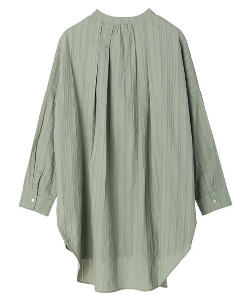 Furryrate(ファーリーレート)の「・furry rate ギャザーチュニック(シャツ/ブラウス・レディース・ベージュ/オフホワイト/ミント・FREE)」の10枚目の写真