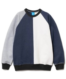 Good On/グッドオン COLOR BLOCK RAGLAN CREW SWEAT