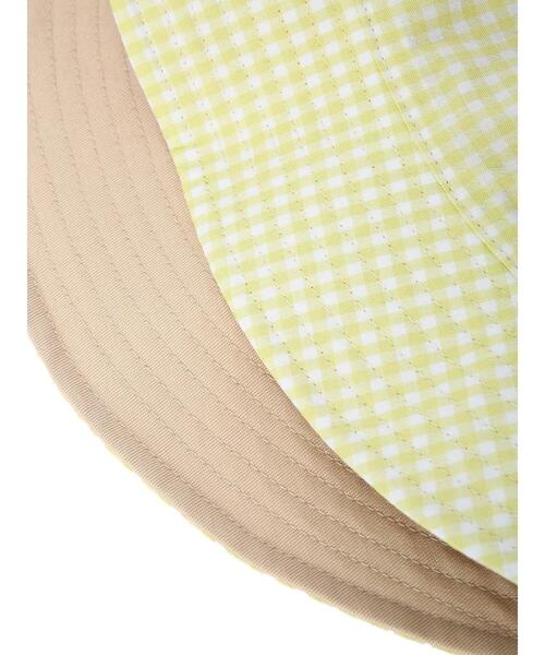 Green Parks(グリーンパークス)の「・チェックリバーシブルハット(ハット・レディース・ブラック/アイボリー・FREE)」の16枚目の写真