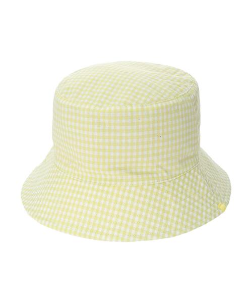 Green Parks(グリーンパークス)の「・チェックリバーシブルハット(ハット・レディース・ブラック/アイボリー・FREE)」の8枚目の写真