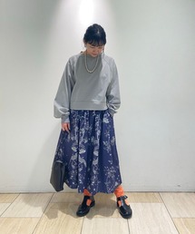 BOHEMIANS/ボヘミアンズ　NIGHTINGALE TW GATHER SKIRT　ナイチンゲールギャザースカート