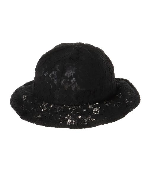 INGNI（イング）の「レースメトロハット（ハット・レディース・オフホワイト/アイボリー/ブラック・ONE SIZE）」の6枚目の写真