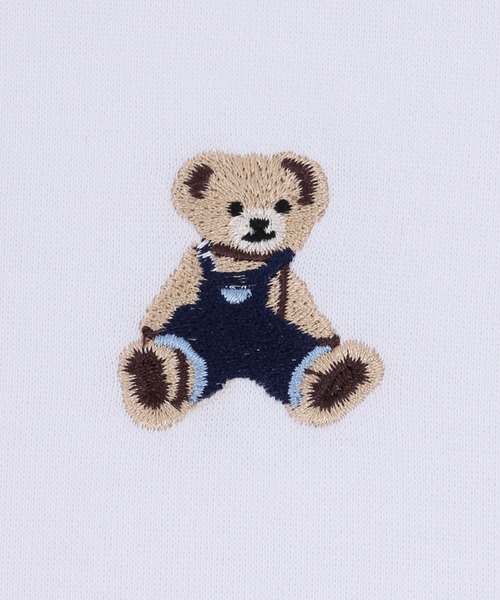WC(ダブル シー)の「クマ刺繍パーカー(パーカー・レディース・ブラック/ホワイト・FREE)」の8枚目の写真