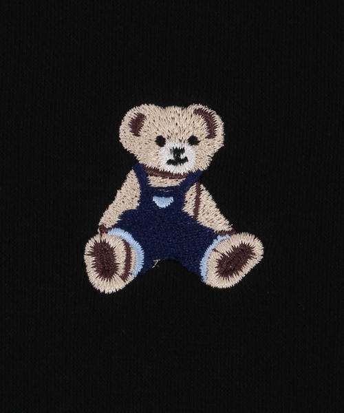 WC(ダブル シー)の「クマ刺繍パーカー(パーカー・レディース・ブラック/ホワイト・FREE)」の9枚目の写真