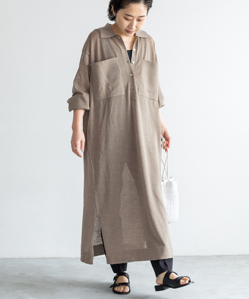 セール】TWシアーポロワンピース（ワンピース）｜IENA（イエナ）の