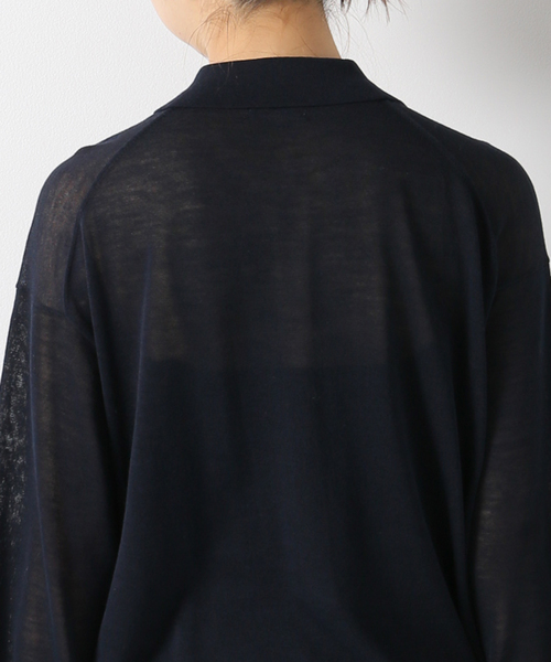 エメイン　ストレッチシアーポロワンピース ストレッチシアーポロワンピース｜PETAL ONLINE（ペタルオンライン）