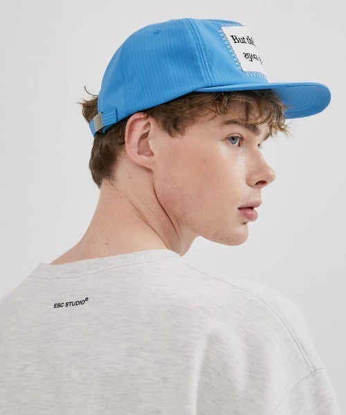 ESC STUDIO（イーエスシースタジオ）の「【ESC STUDIO/イーエスシースタジオ】patch cap/パッチ ワッペン キャップ ナイロン 帽子（キャップ・メンズ・ブラック/ピンク/ブルー・ONE SIZE）」の20枚目の写真