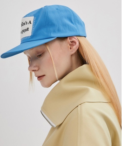 ESC STUDIO（イーエスシースタジオ）の「【ESC STUDIO/イーエスシースタジオ】patch cap/パッチ ワッペン キャップ ナイロン 帽子（キャップ・メンズ・ブラック/ピンク/ブルー・ONE SIZE）」の15枚目の写真