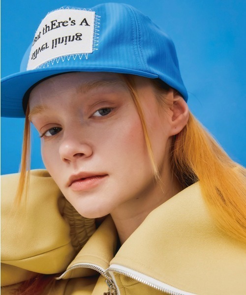 ESC STUDIO（イーエスシースタジオ）の「【ESC STUDIO/イーエスシースタジオ】patch cap/パッチ ワッペン キャップ ナイロン 帽子（キャップ・メンズ・ブラック/ピンク/ブルー・ONE SIZE）」の12枚目の写真