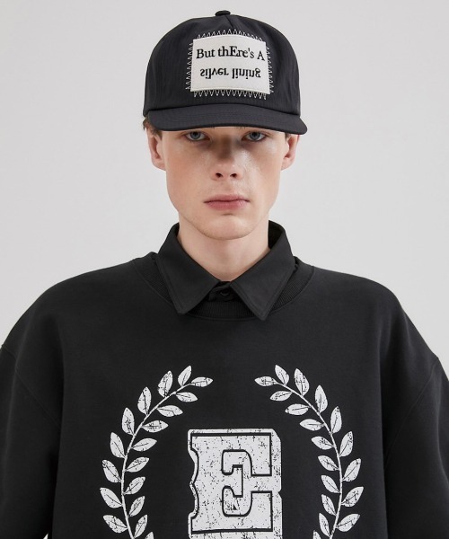 ESC STUDIO（イーエスシースタジオ）の「【ESC STUDIO/イーエスシースタジオ】patch cap/パッチ ワッペン キャップ ナイロン 帽子（キャップ・メンズ・ブラック/ピンク/ブルー・ONE SIZE）」の8枚目の写真