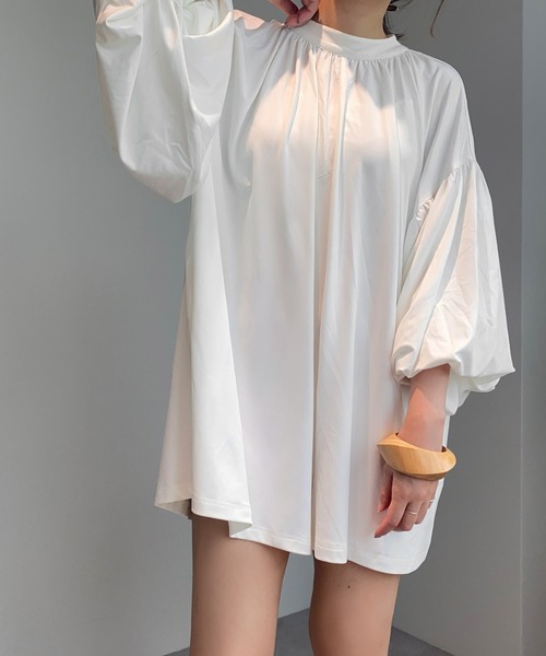 ボリュームギャザーロンパース ラッシュガード seadress ボリュームギャザーロンパース/ラッシュガード（ラッシュガード