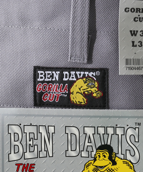 JOURNAL STANDARD relume(ジャーナルスタンダード レリューム)の「【BEN DAVIS / ベンデイビス】GORILLA CUT PANTS ゴリラカットパンツ(その他パンツ・メンズ・ブラック/ライトグレー・30/32/34)」の12枚目の写真