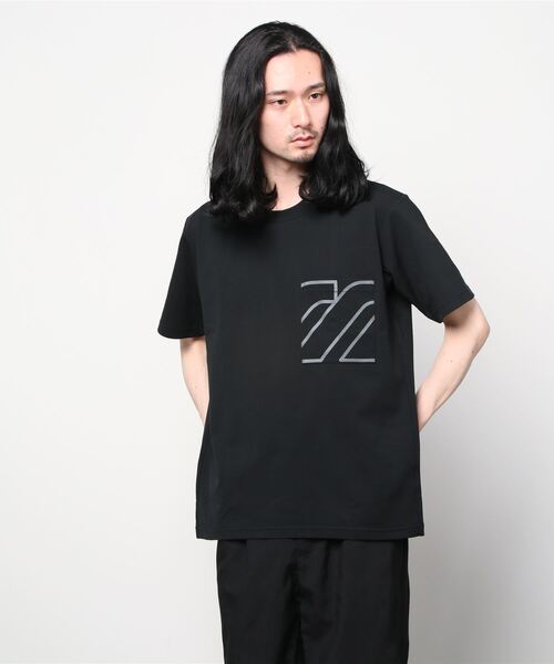 MIZUNO SPORTS STYLE（ミズノスポーツスタイル）の「ポケットＴシャツ　［ユニセックス］（Tシャツ/カットソー・メンズ・ブラック/ホワイト/ダークブルー・M/XL/L/S）」の11枚目の写真