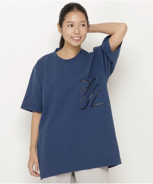 MIZUNO SPORTS STYLE（ミズノスポーツスタイル）の「ポケットＴシャツ　［ユニセックス］（Tシャツ/カットソー・メンズ・ブラック/ホワイト/ダークブルー・M/XL/L/S）」の9枚目の写真