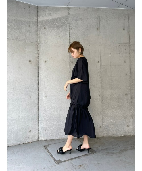 SHEL’TTER（シェルター）の「シアーローウエストOP（ワンピース・レディース・ブラック/ベージュ/カーキ・SMALL/MEDIUM）」の14枚目の写真