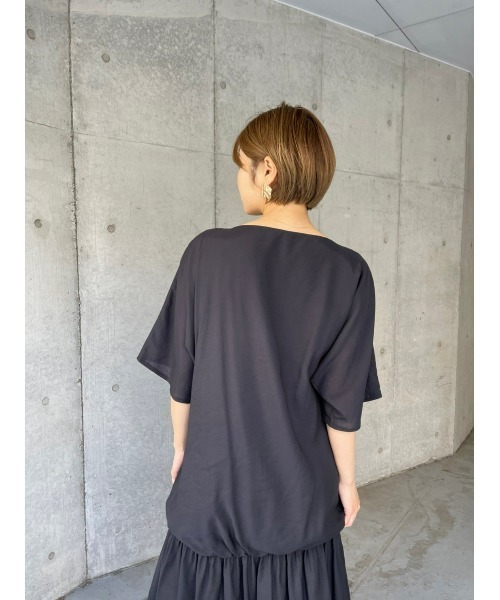 SHEL’TTER（シェルター）の「シアーローウエストOP（ワンピース・レディース・ブラック/ベージュ/カーキ・SMALL/MEDIUM）」の15枚目の写真