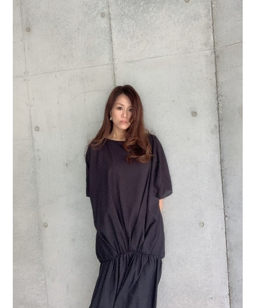 SHEL’TTER（シェルター）の「シアーローウエストOP（ワンピース・レディース・ブラック/ベージュ/カーキ・SMALL/MEDIUM）」の11枚目の写真