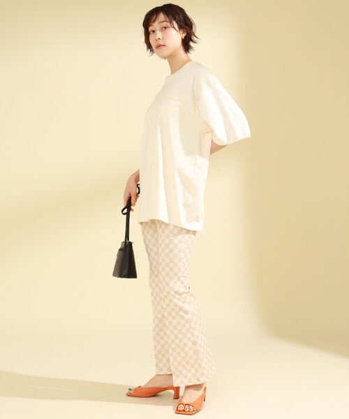 Ray BEAMS(レイビームス)の「【WEB限定】adidas / アディカラー トレフォイル Tシャツ(Tシャツ/カットソー・レディース・オフホワイト・X-SMALL)」の3枚目の写真