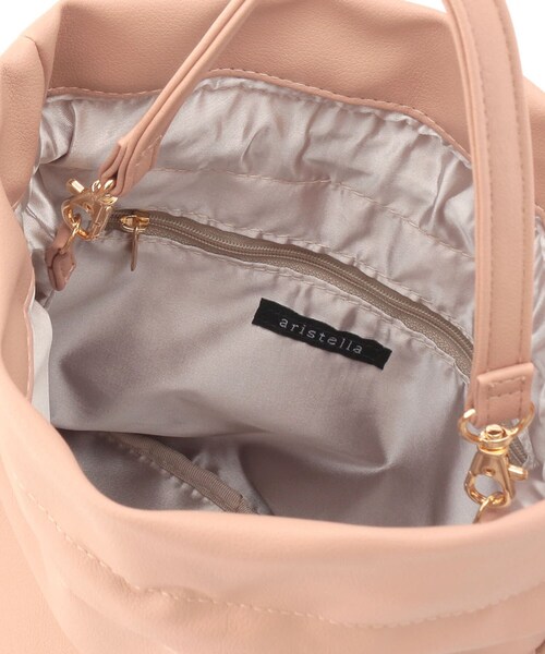 ITS'DEMO（イッツデモ）の「◆【WEB限定】巾着2WAYショルダー（ショルダーバッグ・レディース・ホワイト/ブラック/ベージュ/ブルー/グリーン/ピンク系・00）」の16枚目の写真