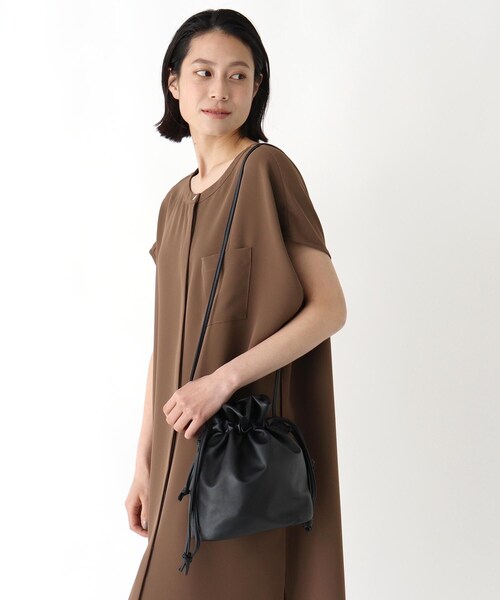 ITS'DEMO（イッツデモ）の「◆【WEB限定】巾着2WAYショルダー（ショルダーバッグ・レディース・ホワイト/ブラック/ベージュ/ブルー/グリーン/ピンク系・00）」の9枚目の写真