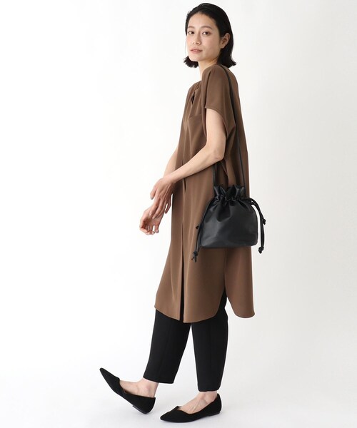 ITS'DEMO（イッツデモ）の「◆【WEB限定】巾着2WAYショルダー（ショルダーバッグ・レディース・ホワイト/ブラック/ベージュ/ブルー/グリーン/ピンク系・00）」の17枚目の写真